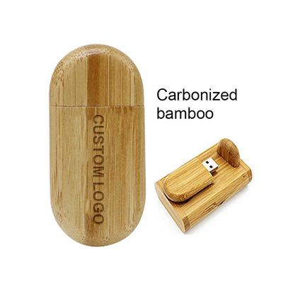 Γρήγορη μεταφορά μπαμπού USB Flash Memory Disk για αποθήκευση και μετάδοση δεδομένων