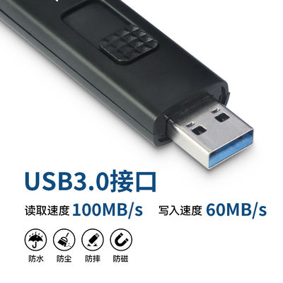 Υψηλής ποιότητας μεταλλικό USB flash drive 64Gb 32Gb μίνι εξωτερική μνήμη USB 3.0