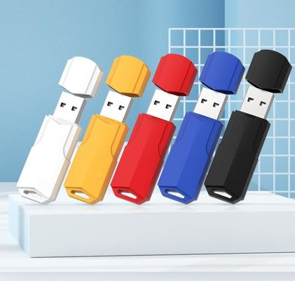 Plug And Play USB 3.0 Pen Drive 64GB 128GB πλαστικό flash stick Προσαρμοσμένο λογότυπο